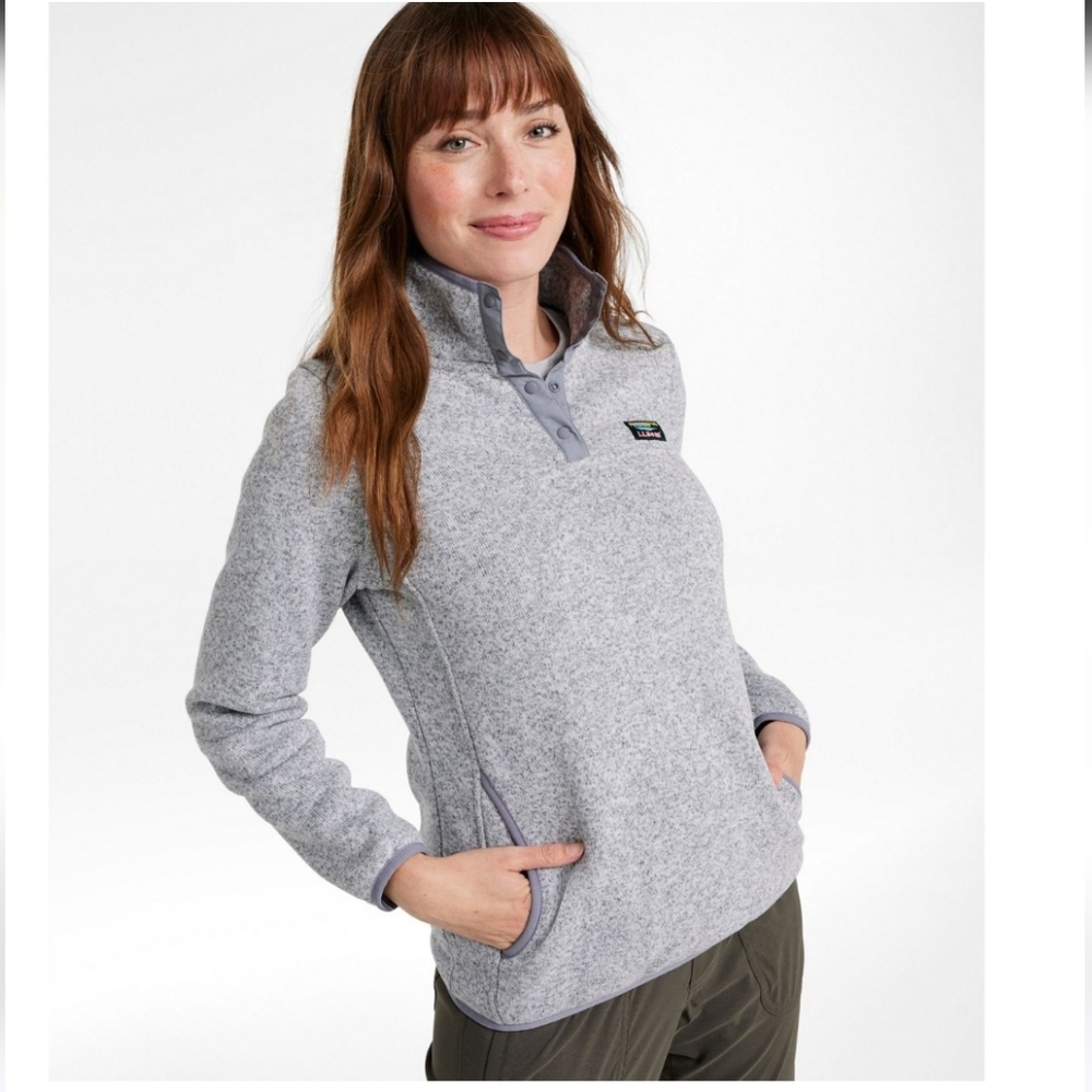 LL Bean Sweater Fleece Pullover - Size XL . NWOT. - Picture 2 of 8